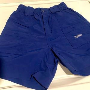AFTCO boys shorts size 26 in navy color